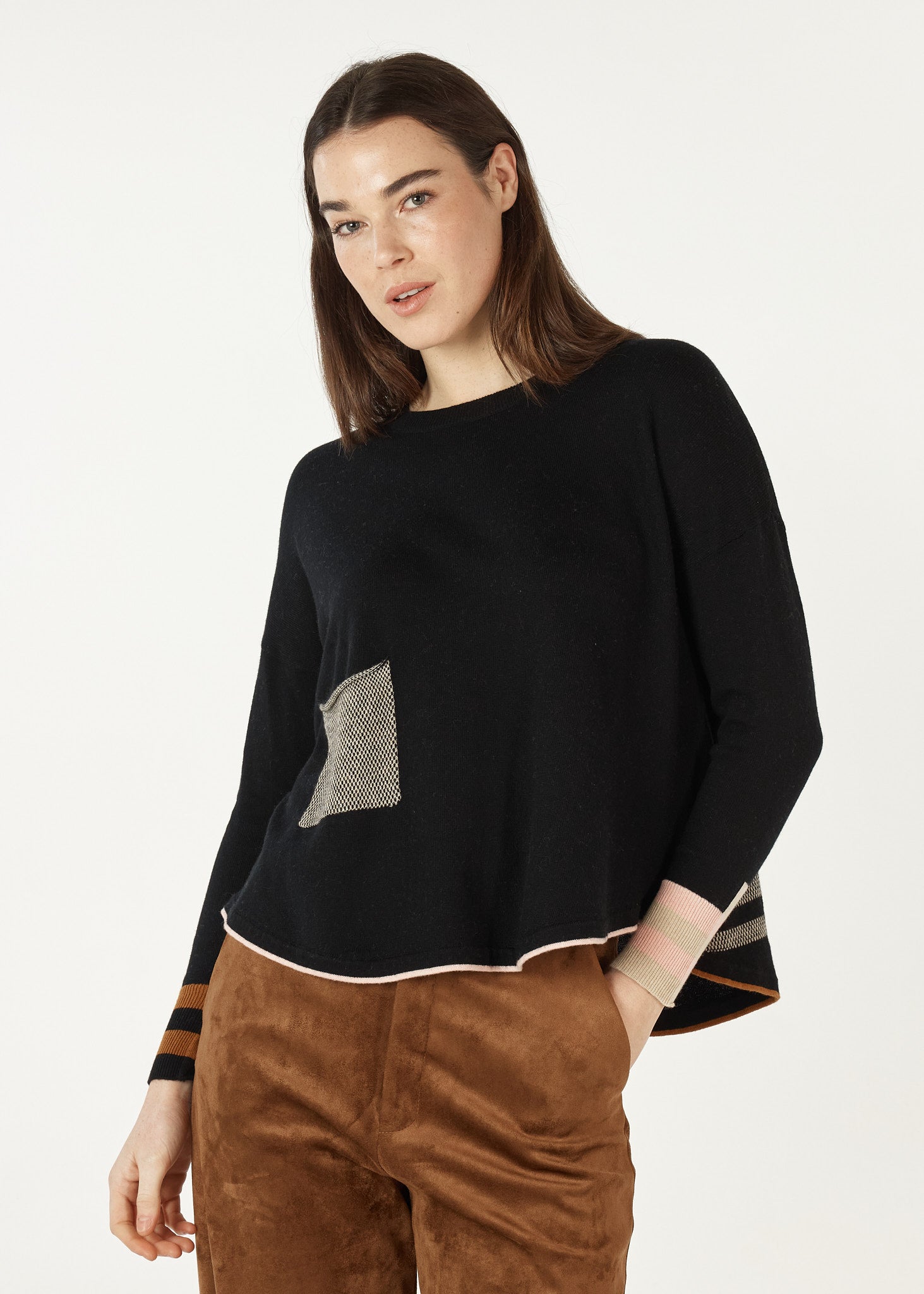 Birdseye Trim Jumper