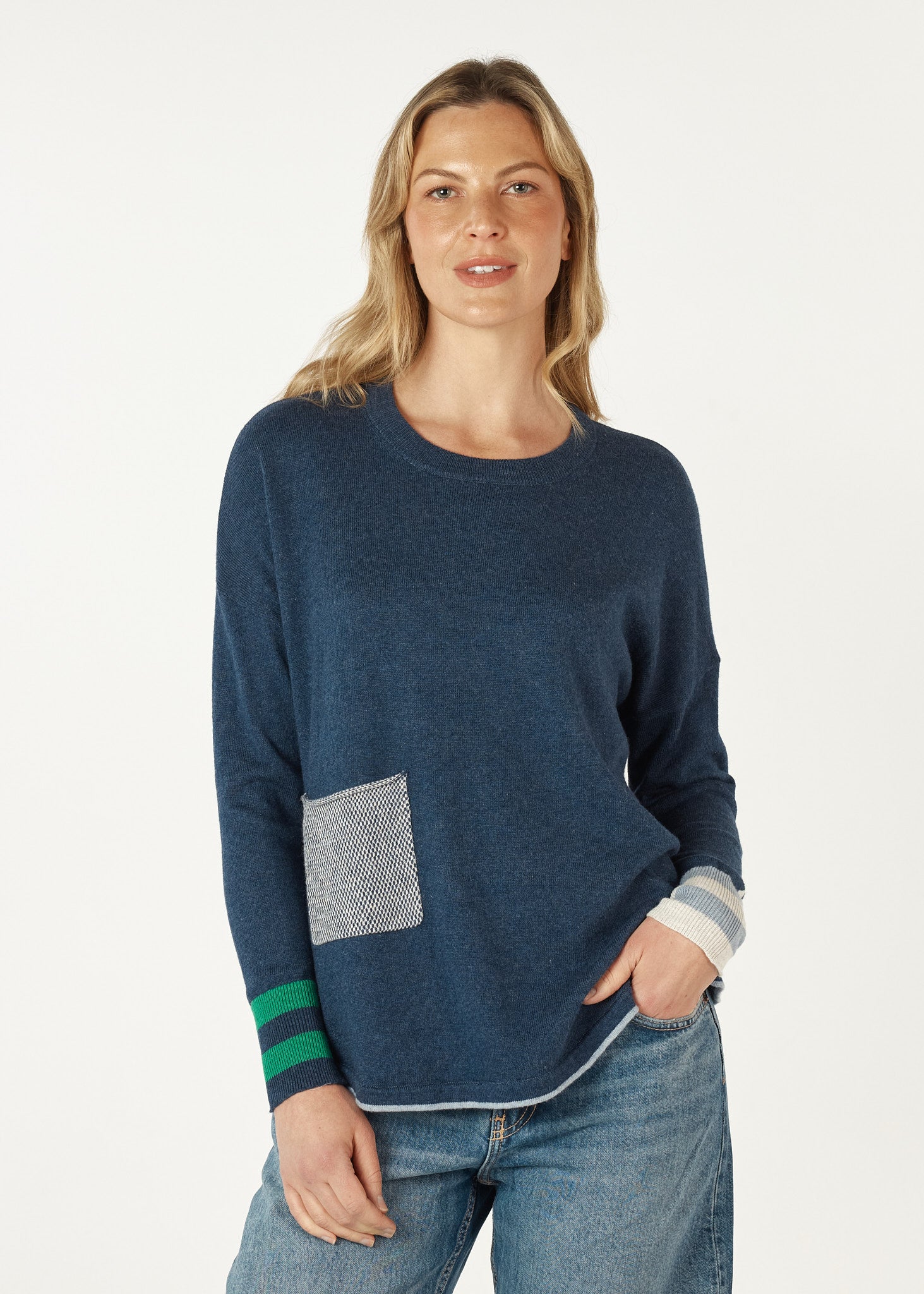 Birdseye Trim Jumper