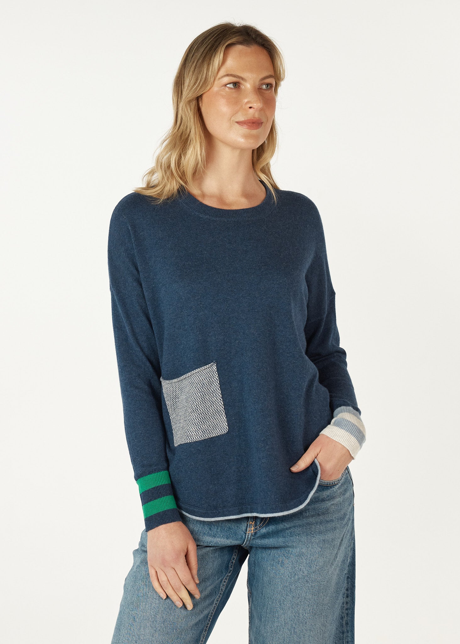 Birdseye Trim Jumper