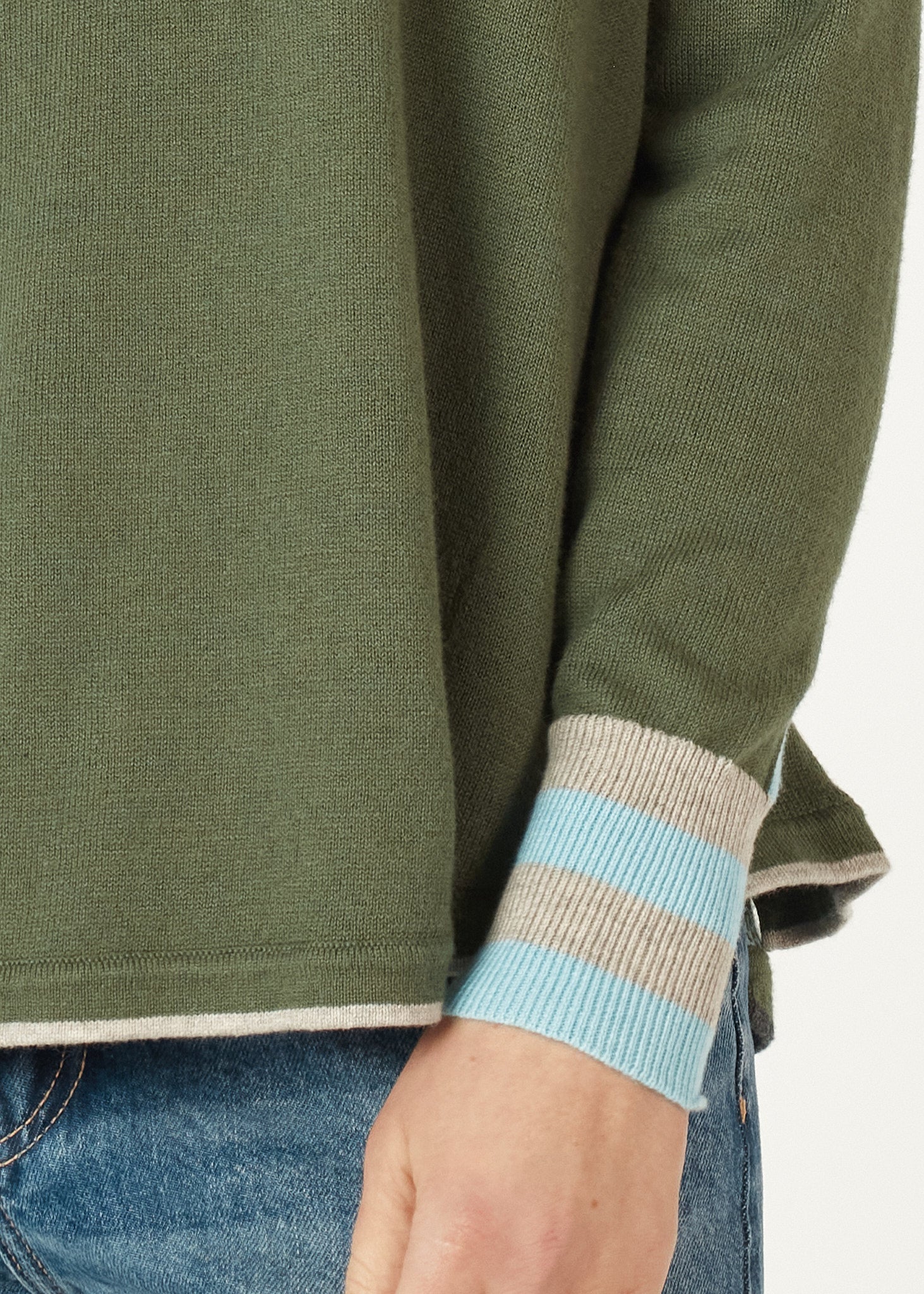 Birdseye Trim Jumper