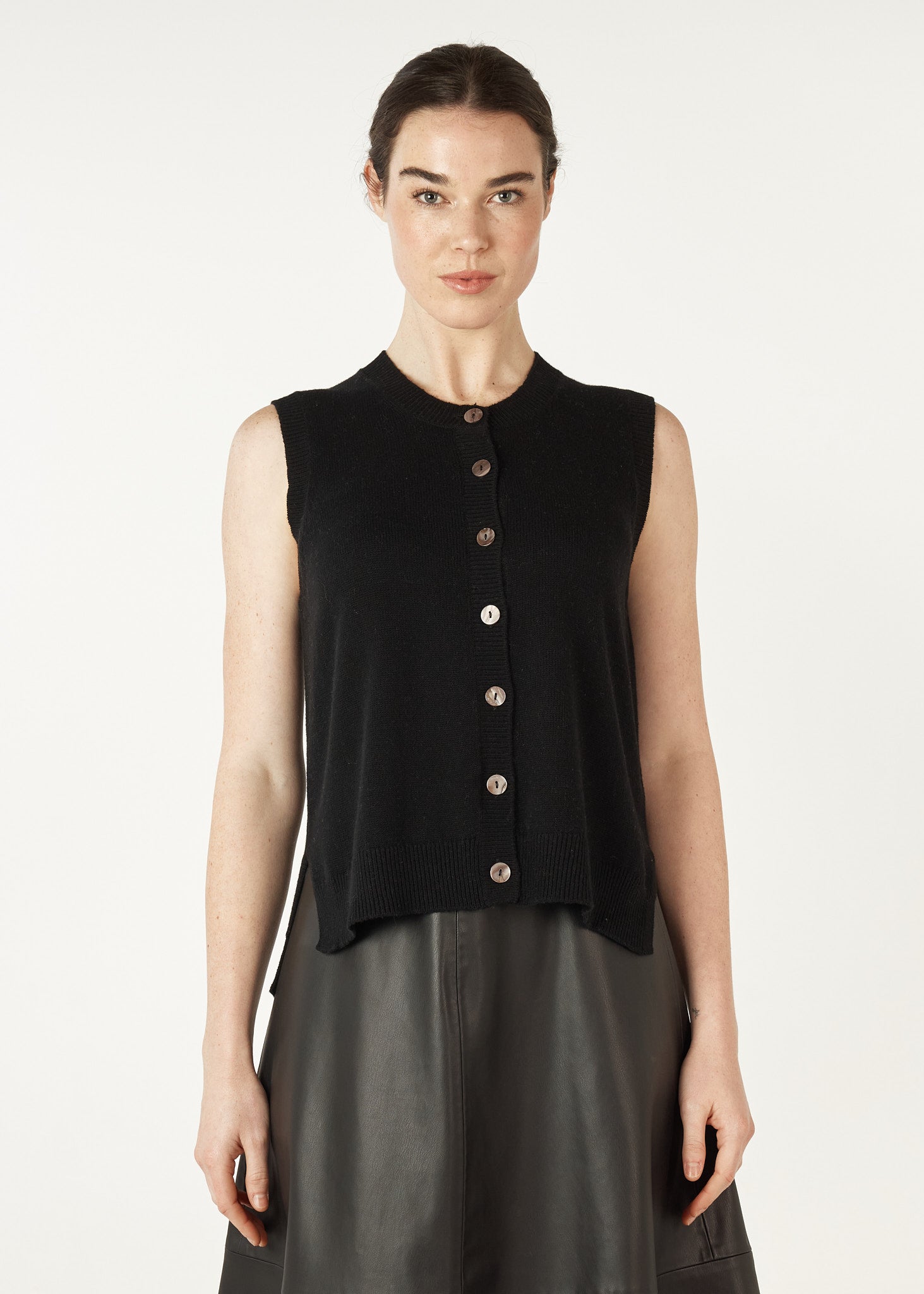 Essential Button Vest