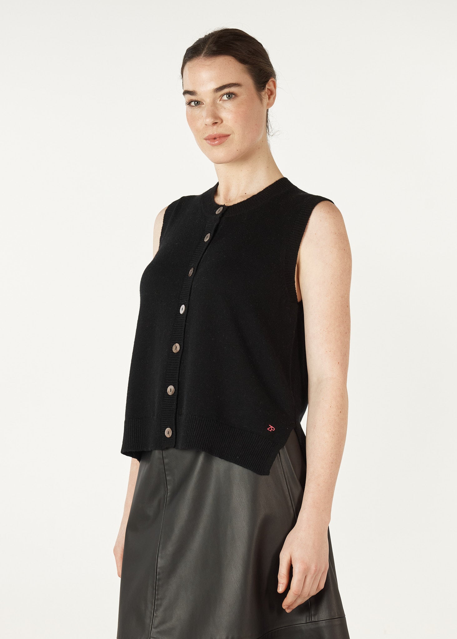 Essential Button Vest