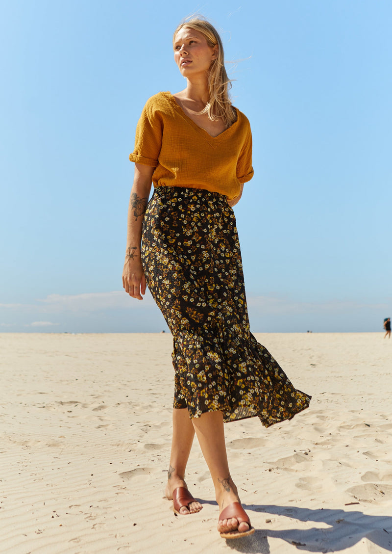 Floral Skirt Outfits for Spring & Summer - A Styled Life by Nayla Smith